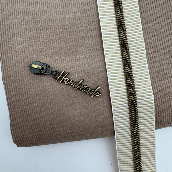 Stripe Khaki Bronze