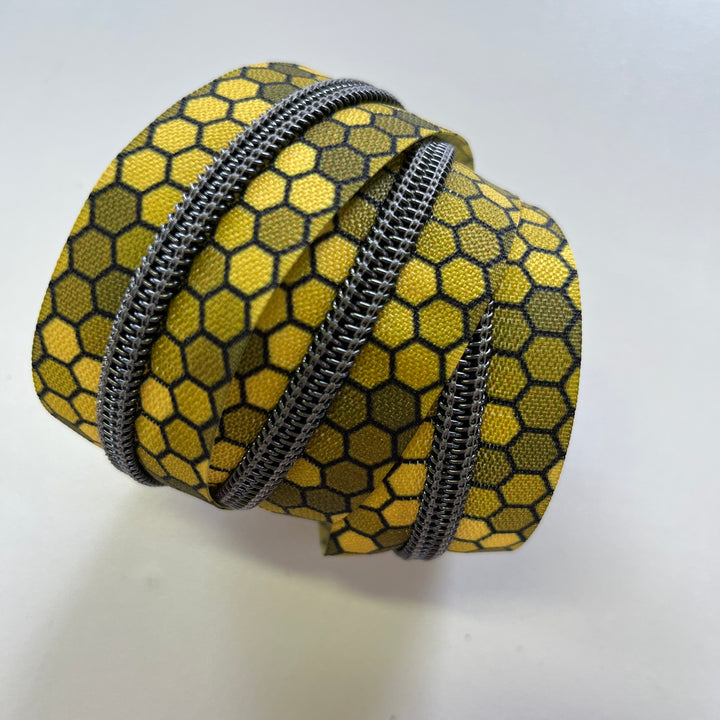 What The Hex Gunmetal Printed