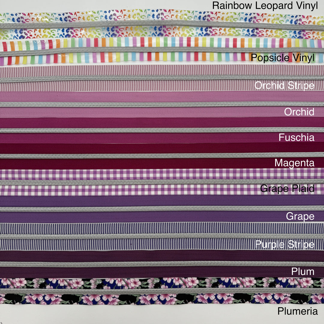 Stripe Purple Silver