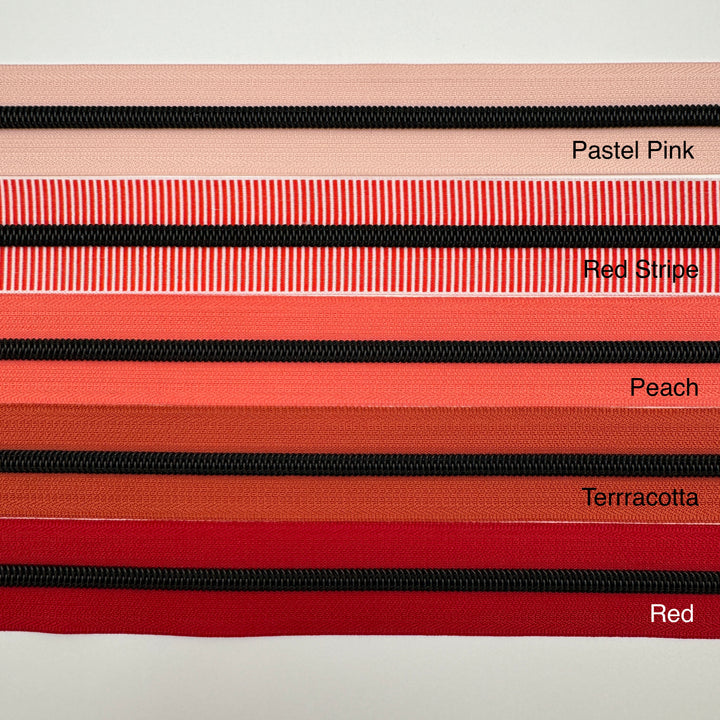 Stripe Red matte black