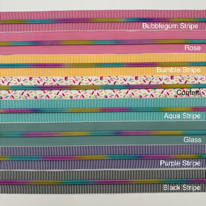 Stripe Purple rainbow