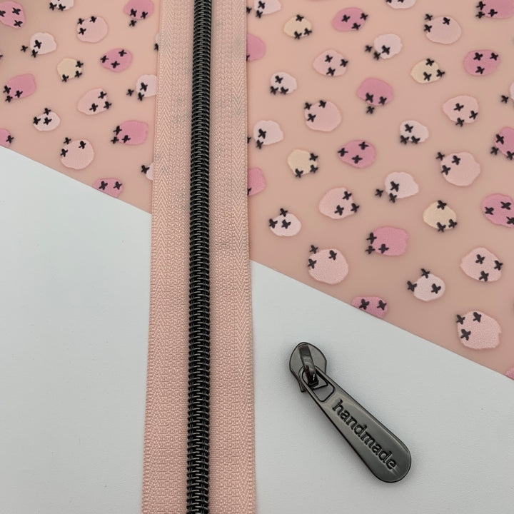 Pastel Pink Gunmetal