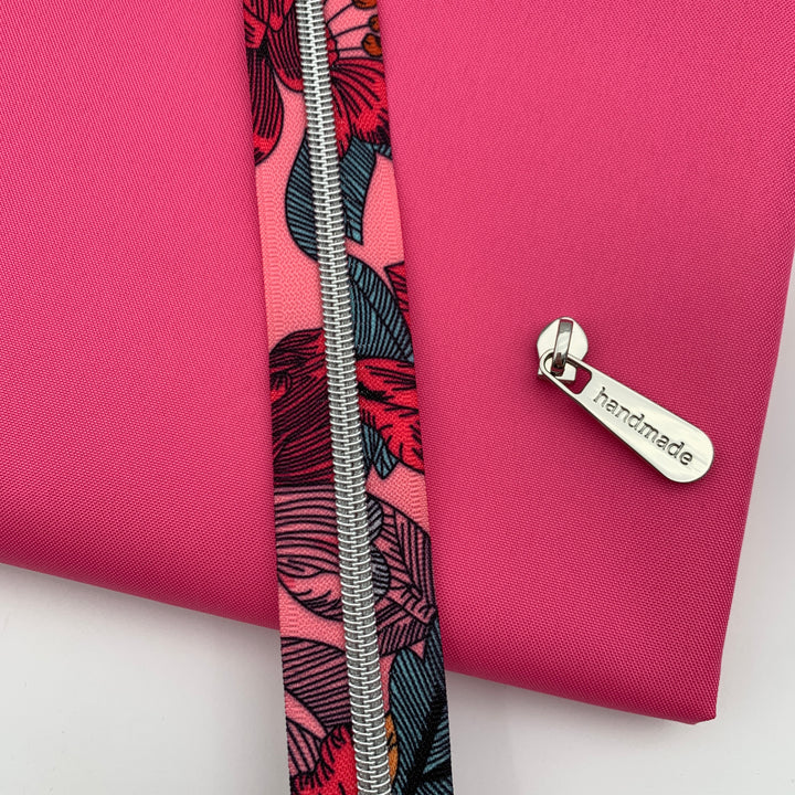 Castaway Coral Silver Printed