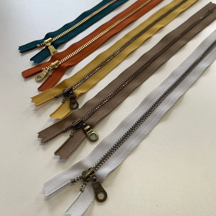 Ice YKK Antique Zipper