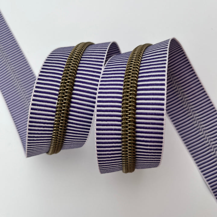 Stripe Purple Bronze