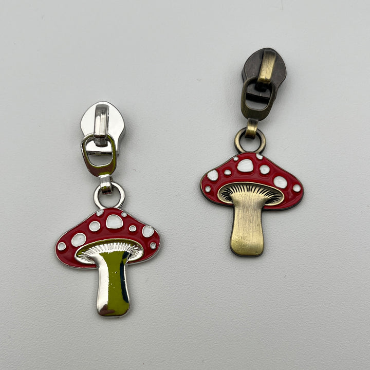 Mushroom Pull silver