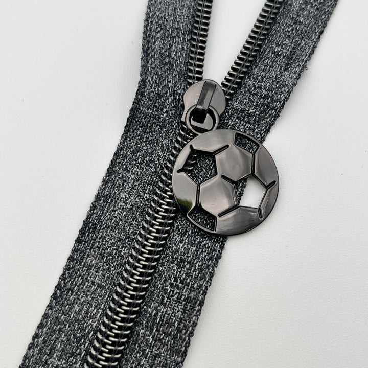 Soccer Pull silver