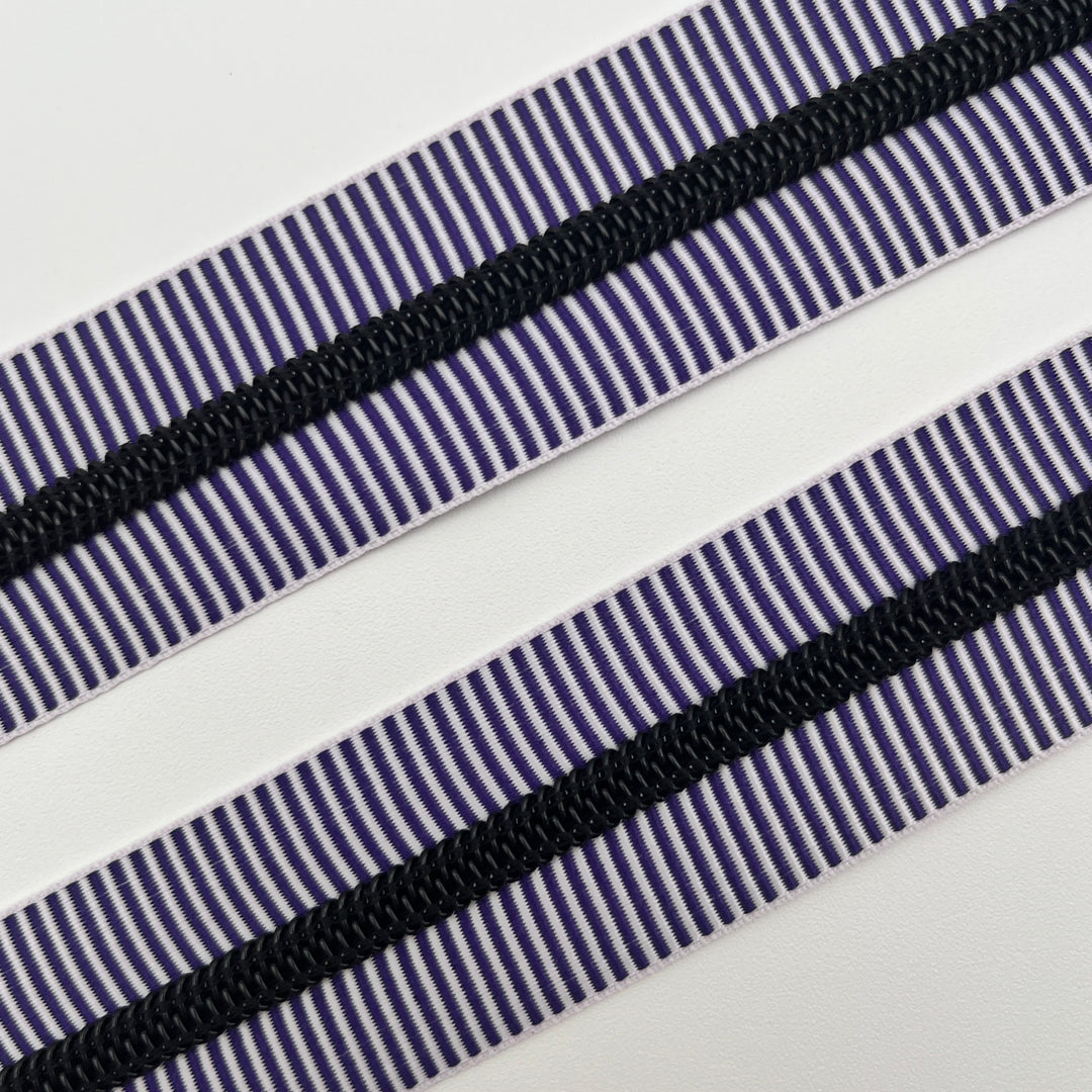 Stripe Purple matte black