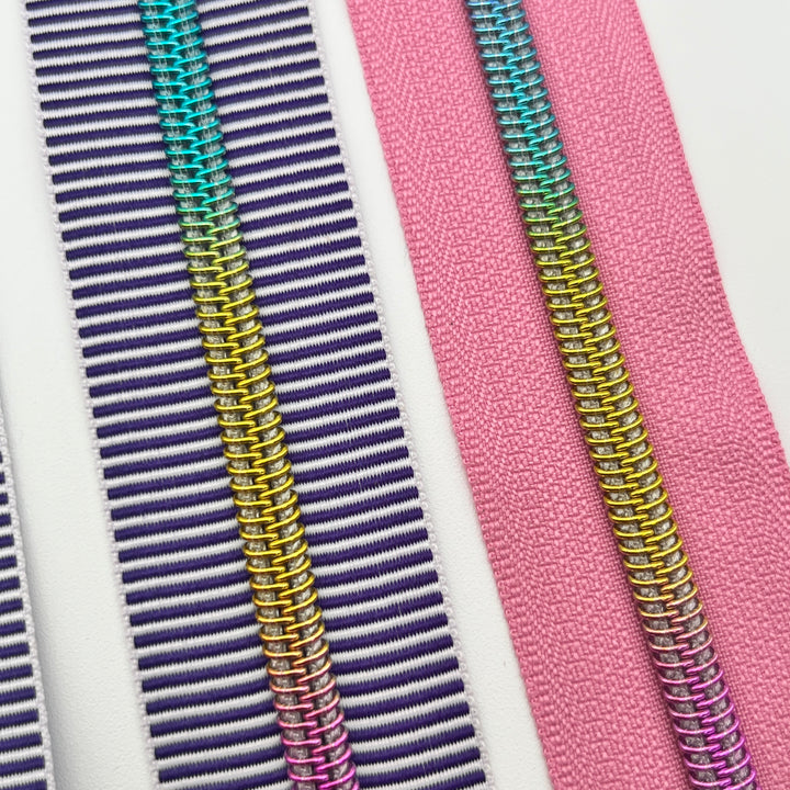 Stripe Purple rainbow