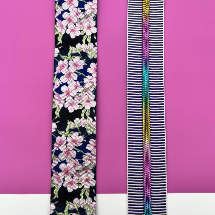 Stripe Purple rainbow