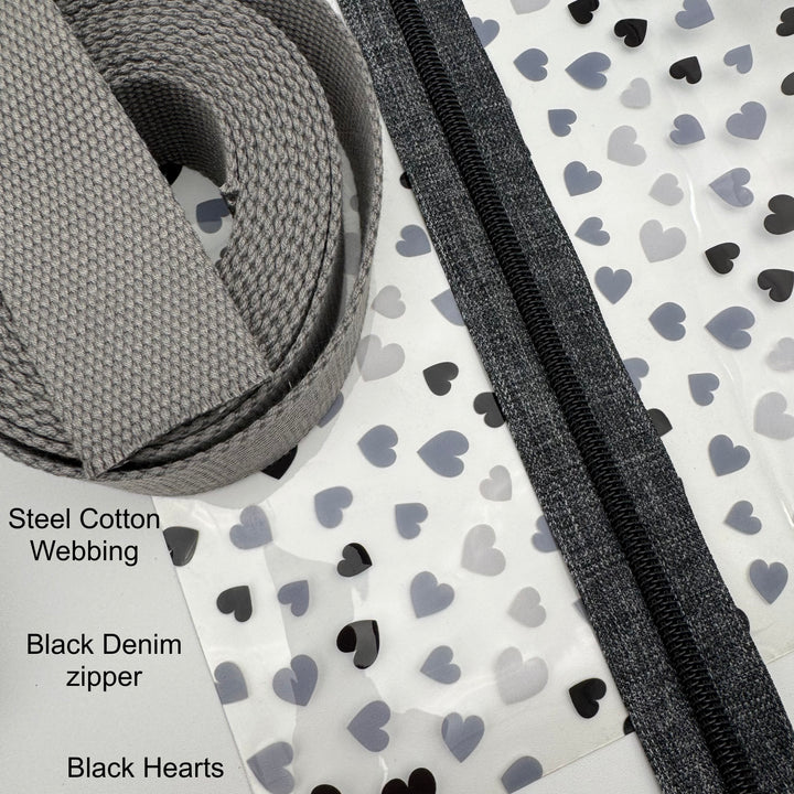 Steel cotton webbing