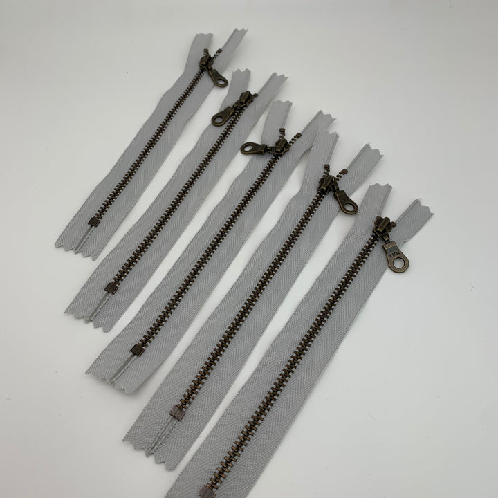 Ice YKK Antique Zipper