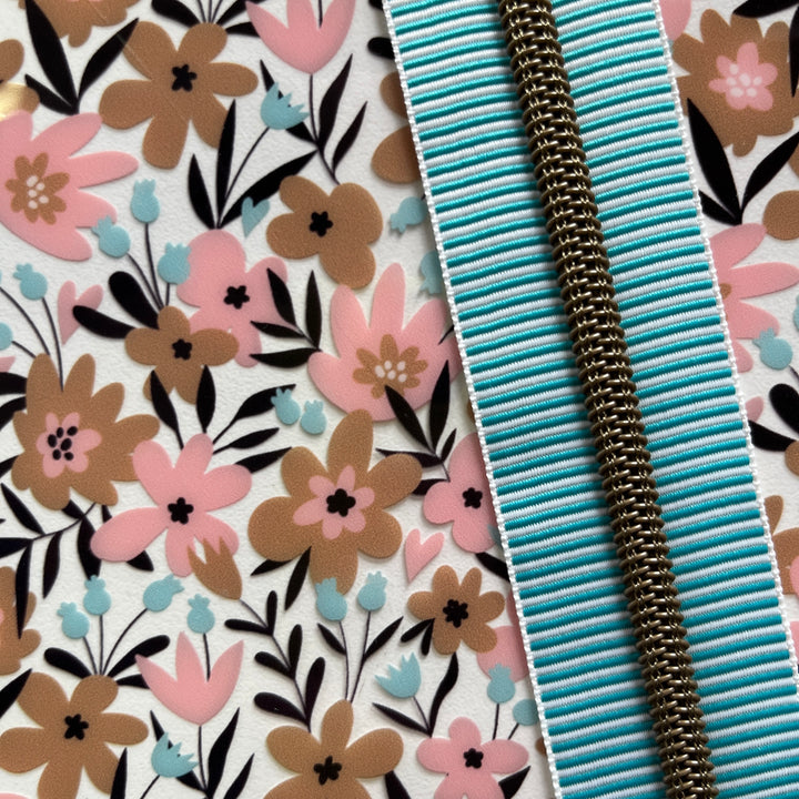 Stripe Aqua Bronze