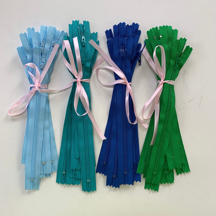 buy 2 get 1 FREE - 10 pc YKK nylon coil zipper 6.10.12.14.16.18.20.22"