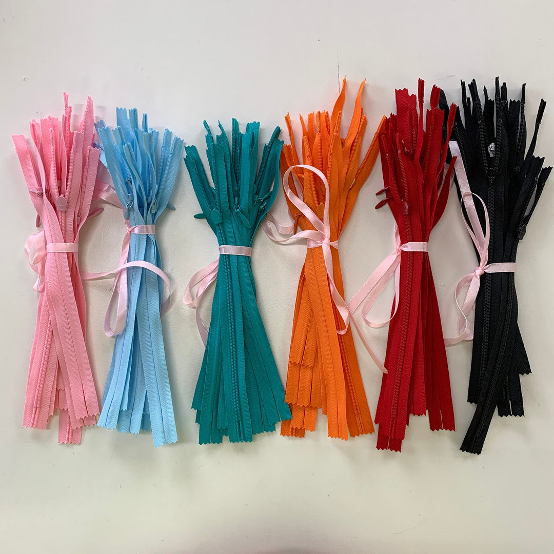 buy 1 get 1 FREE - 10 pc Invisible YKK zipper | 8,10,14,16,18"