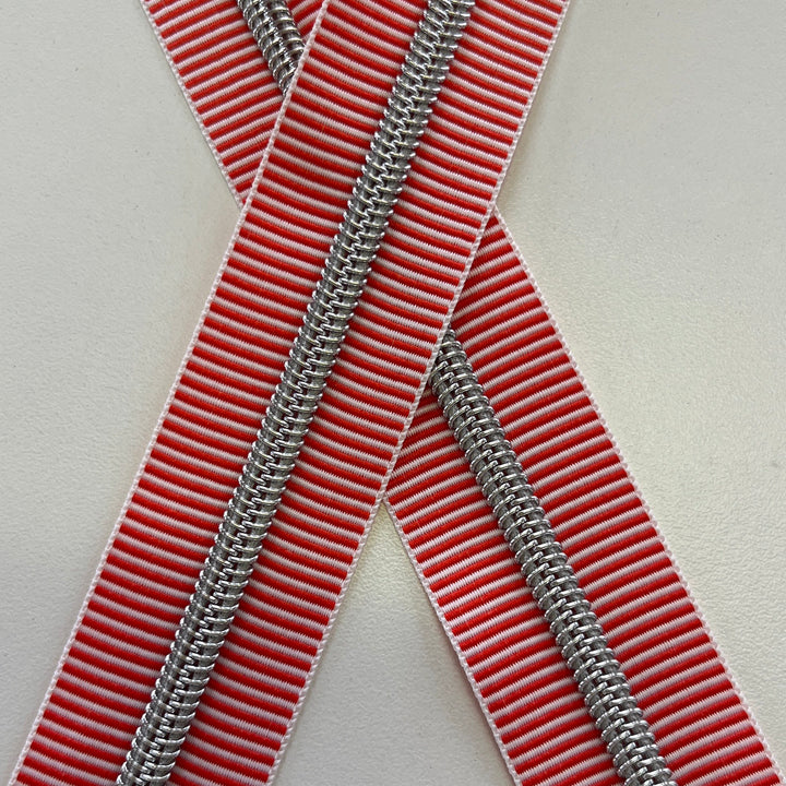 Red Stripe #5 Silver