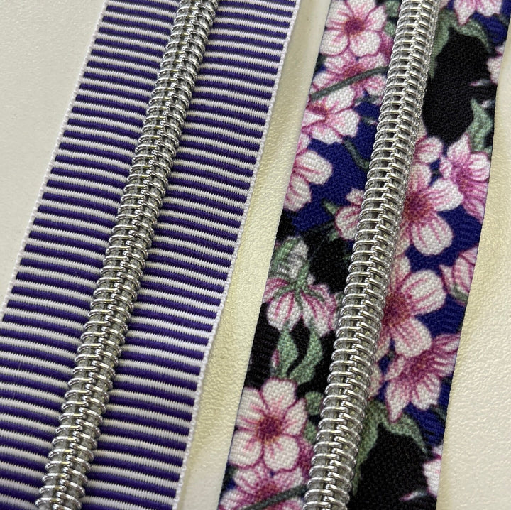 Purple Stripe #5 Silver