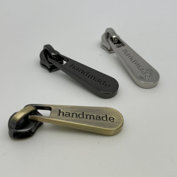 Handmade pull #5 gunmetal