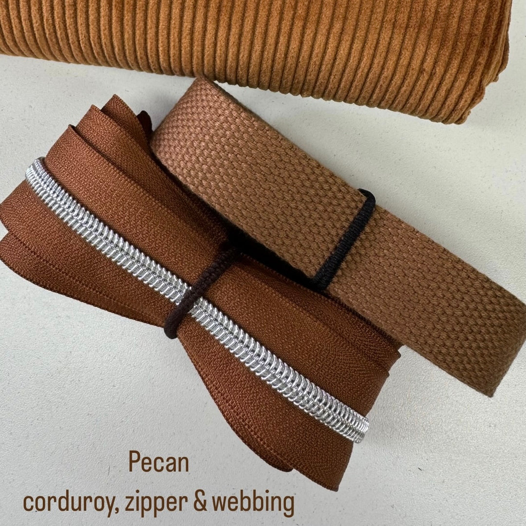 Pecan cotton webbing