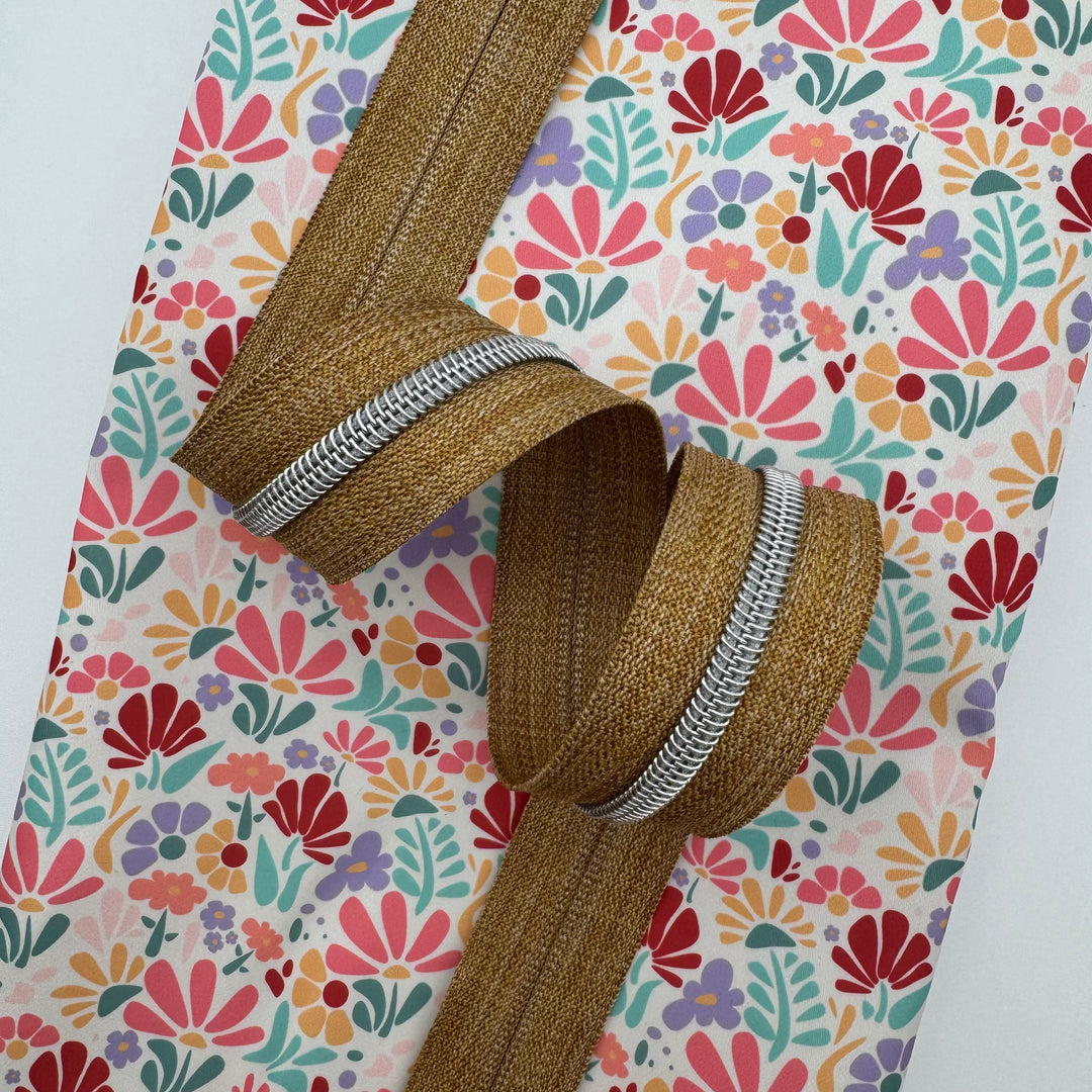 Denim Mustard Silver