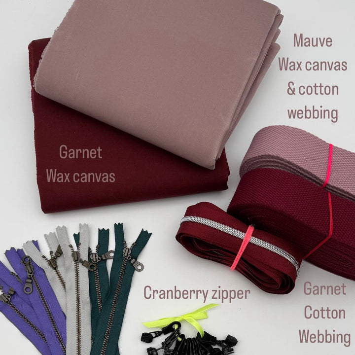 Garnet cotton webbing