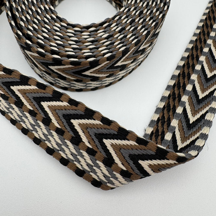 Katie Webbing Black Grey