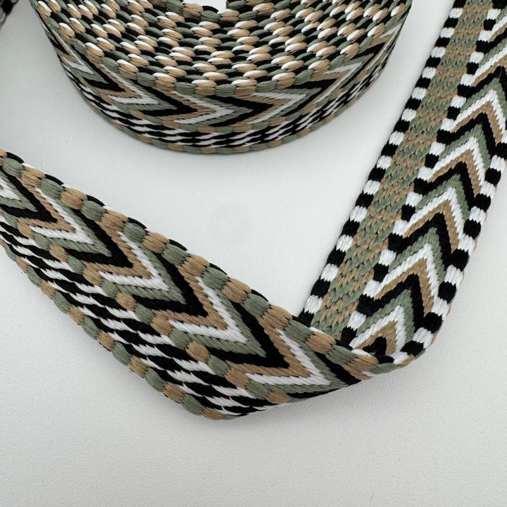 Katie Webbing Black Olive