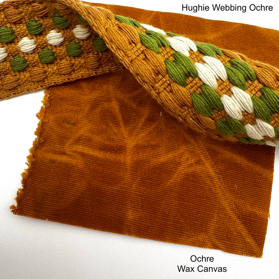 Ochre Wax Canvas