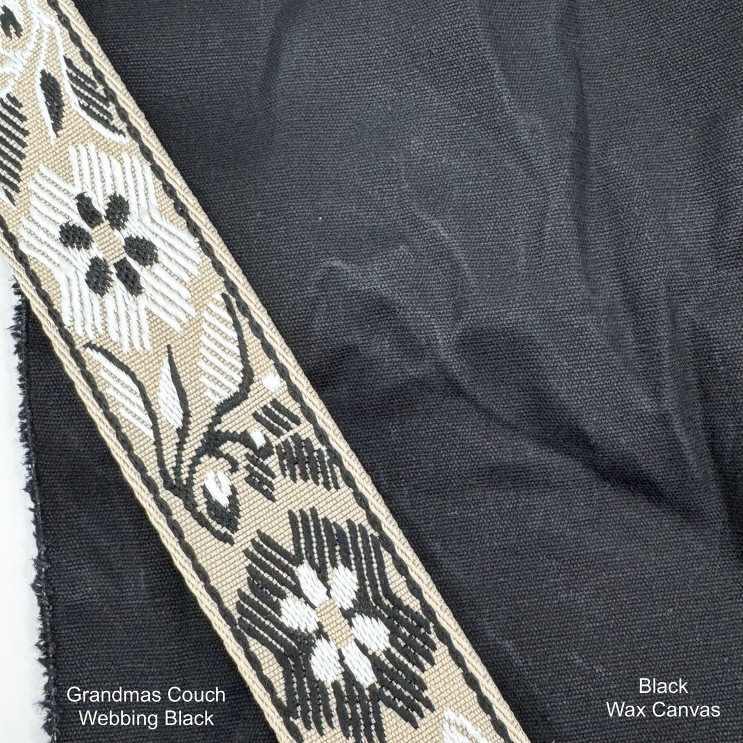 Grandmas Couch Webbing Black