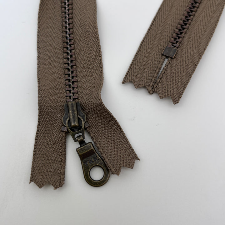 Bark YKK Antique Zipper