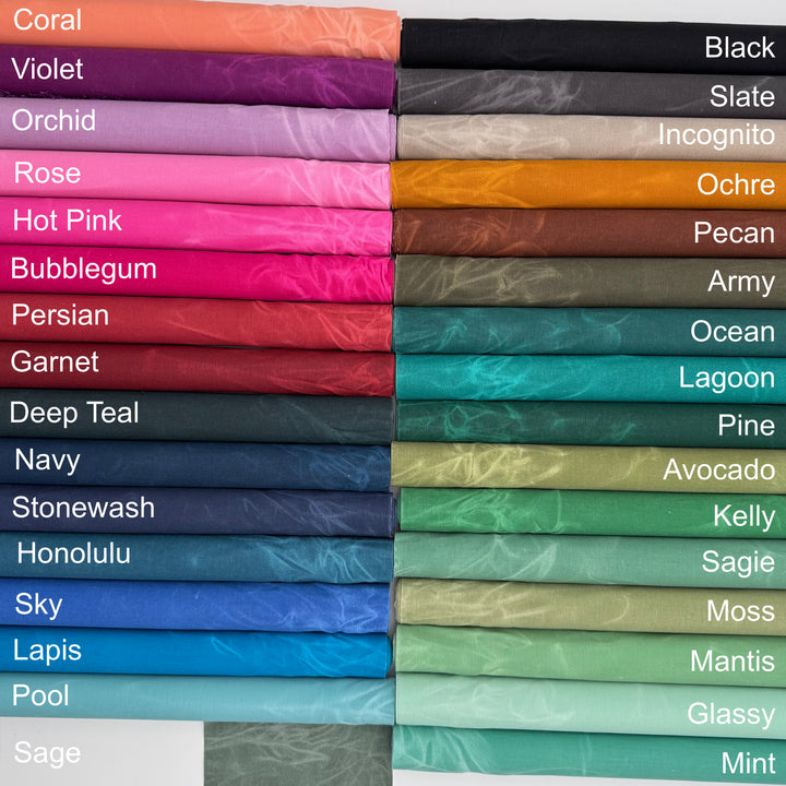 Deep Teal Wax Canvas