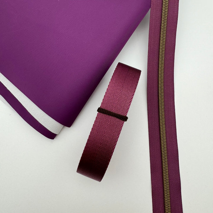 Plum Nylon webbing