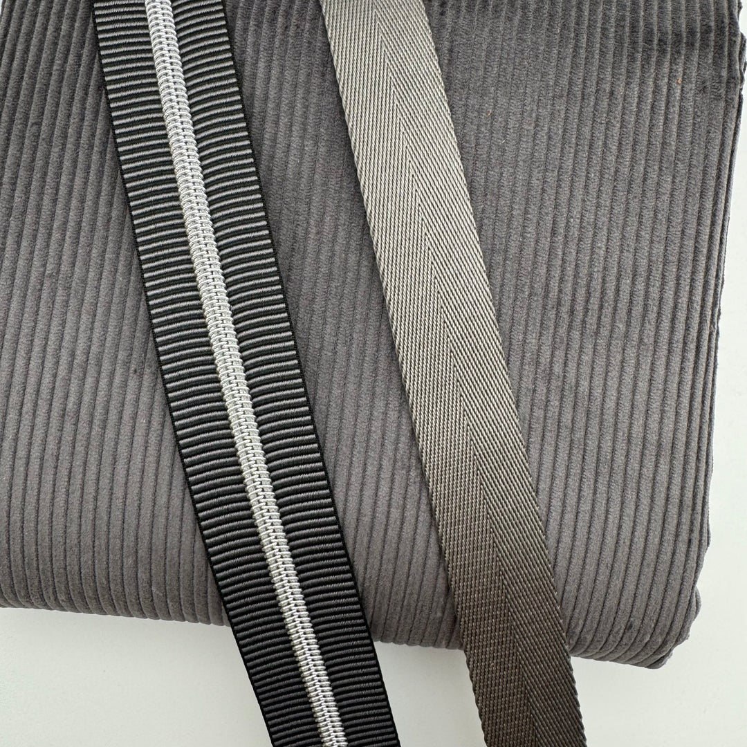 Slate Nylon webbing