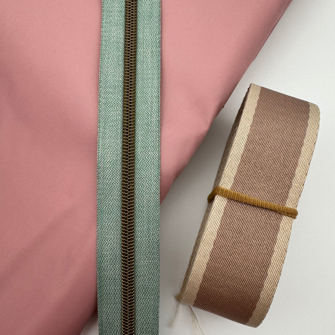 Mauve Stripe webbing