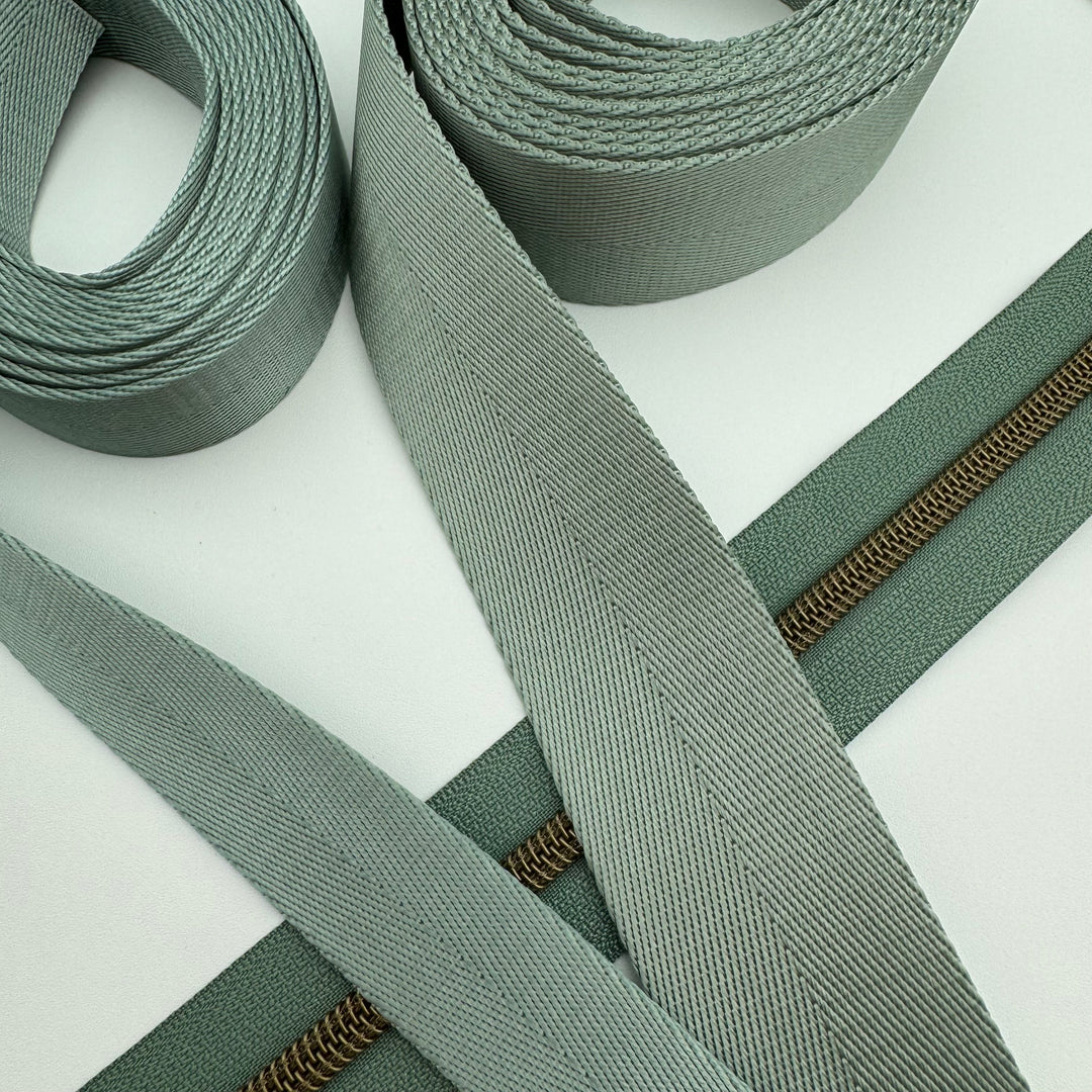 Sage Light Nylon webbing