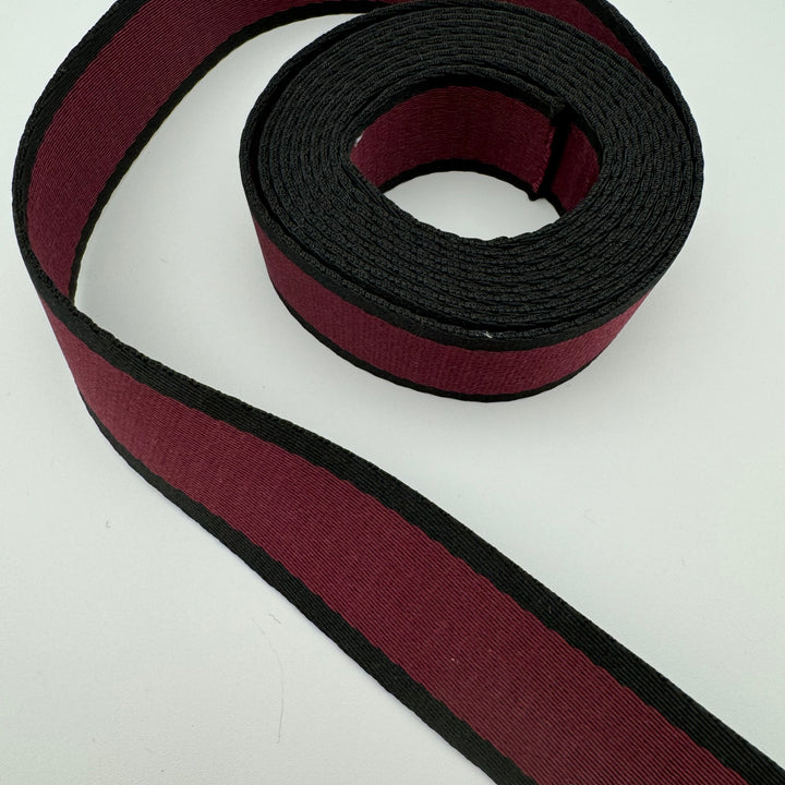 Plum Stripe webbing