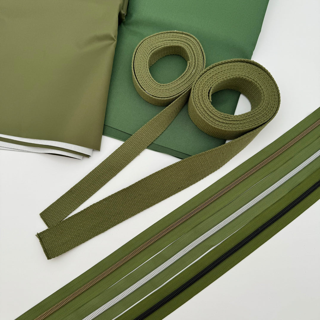 Olive Bonded Nylon