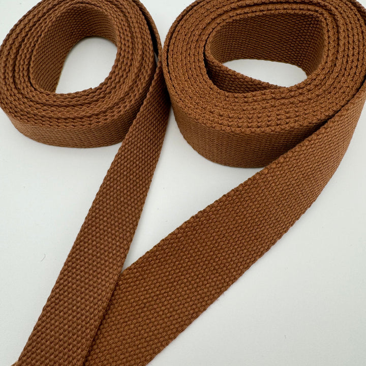 Pecan cotton webbing