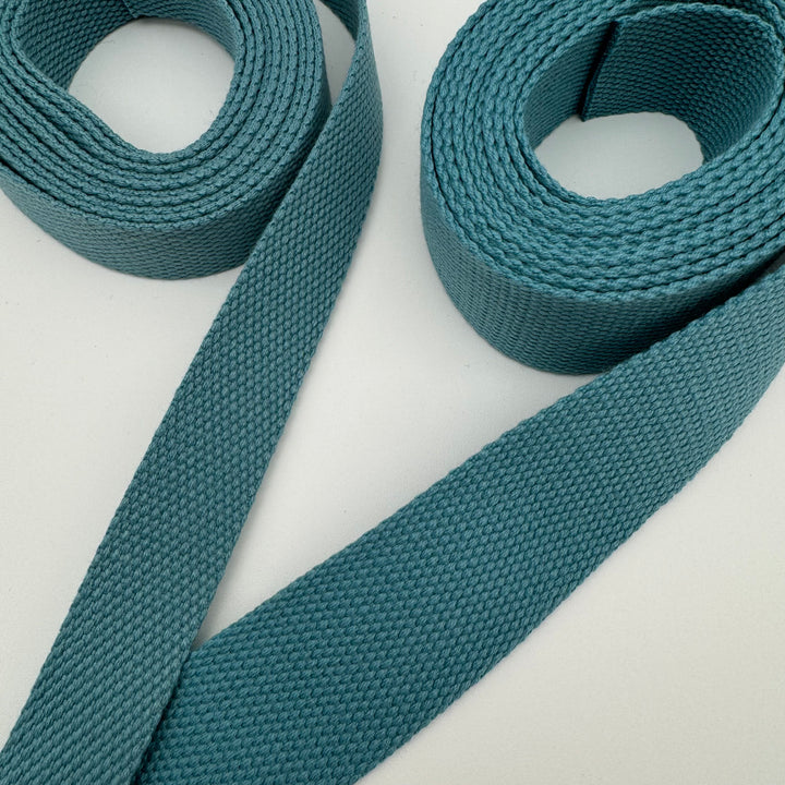 Stonewash cotton webbing