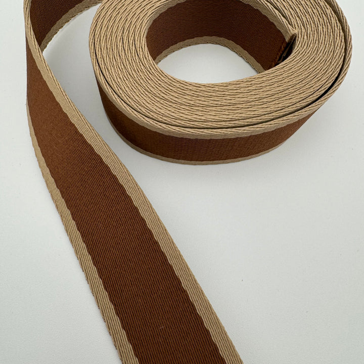 Pecan Stripe webbing