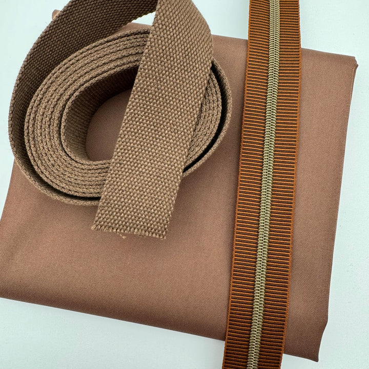 Chestnut cotton webbing