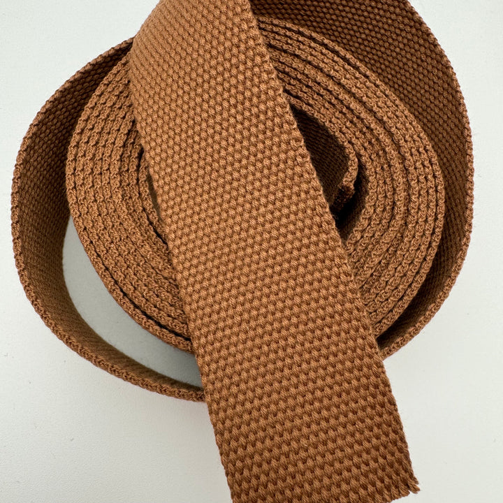 Pecan cotton webbing