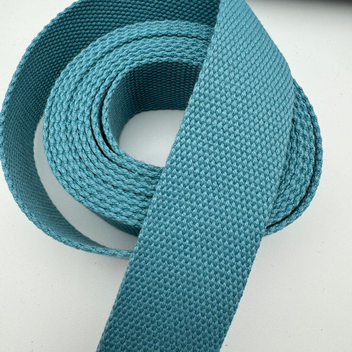 Stonewash cotton webbing