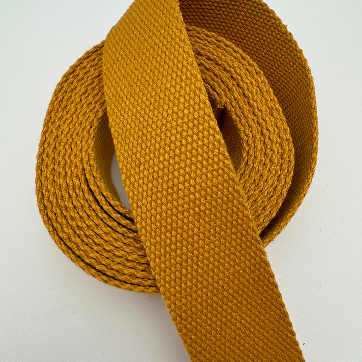 Amber cotton webbing