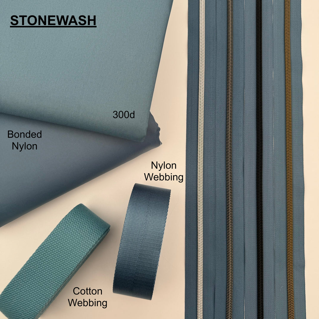 Stonewash Bonded Nylon