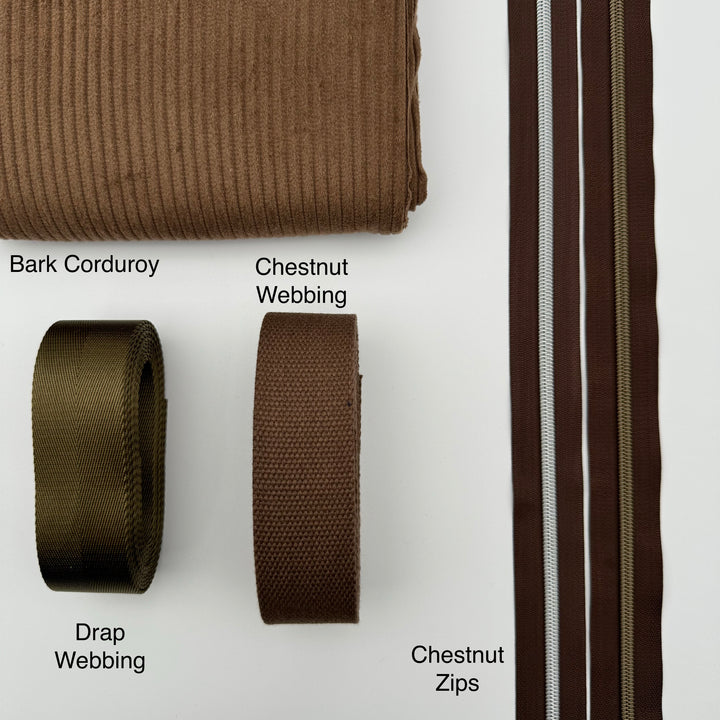 Chestnut cotton webbing