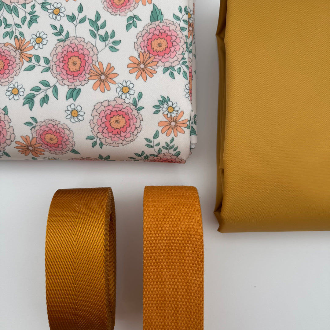 Ochre Nylon webbing
