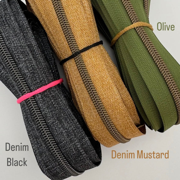 Denim Mustard Bronze