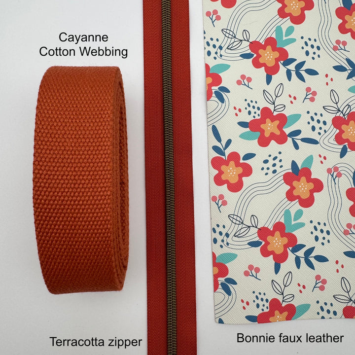 Bonnie Printed Saffiano