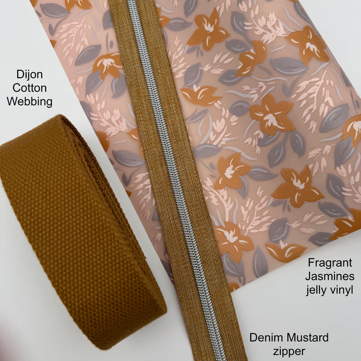 Denim Mustard Silver